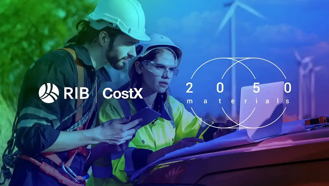 RIB Software partners with 2050 Materials for its RIB CostX software application