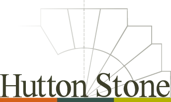 Hutton Stone logo representing natural stone quarry and supplier