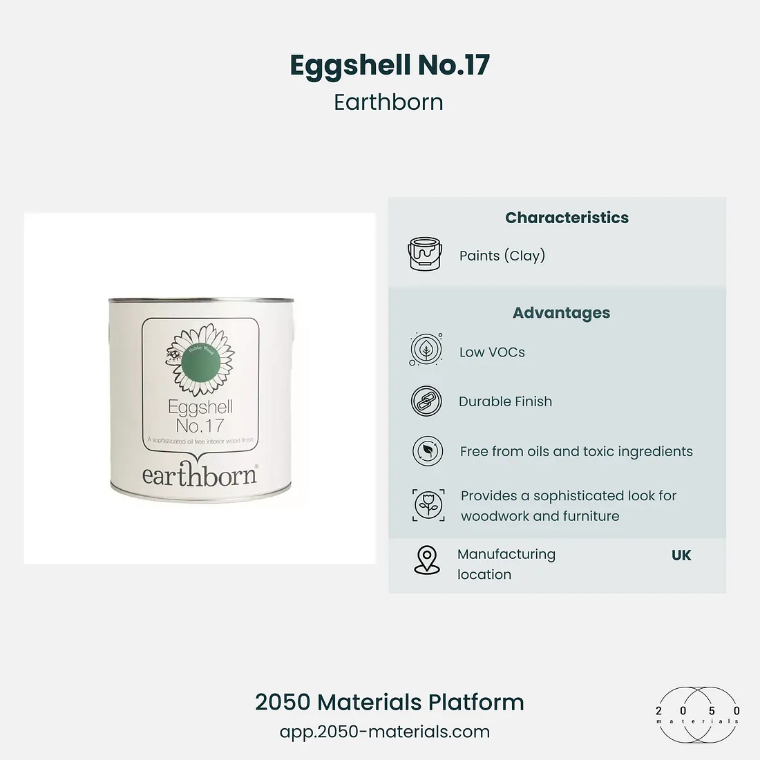 Eggshell №17 by Earthborn on 2050 Materials platform