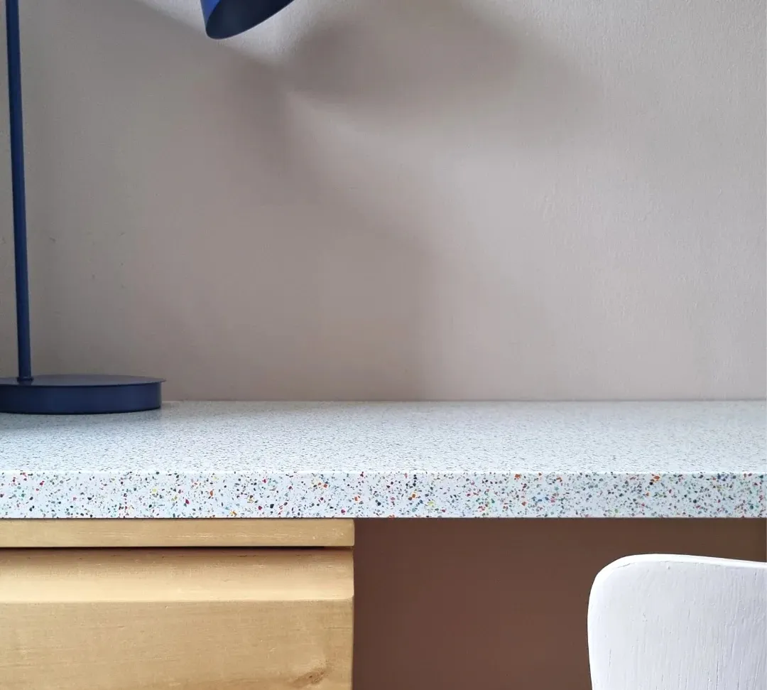 Durat surface color palette with crumb-like recycled texture